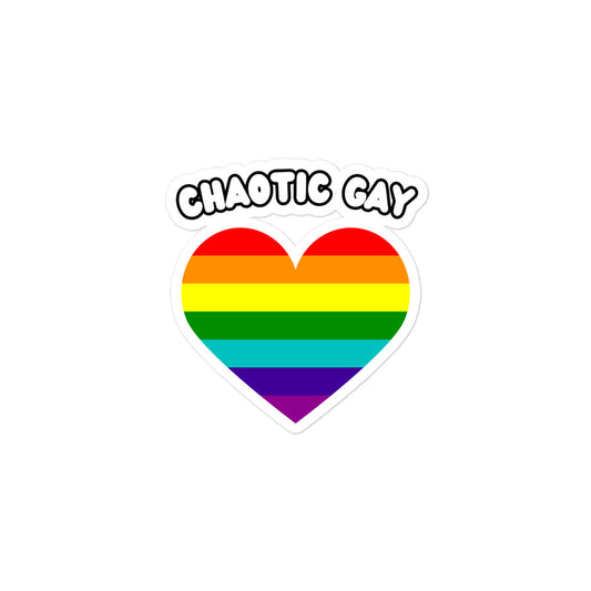 Chaotic Gay Sticker